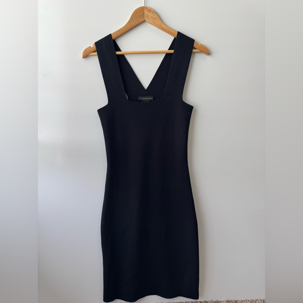 House of Harlow 1960 Compression Dress Black Sleeveless Size XS
